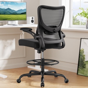 Marsail Tall Drafting Chair with 2D Lumbar Support